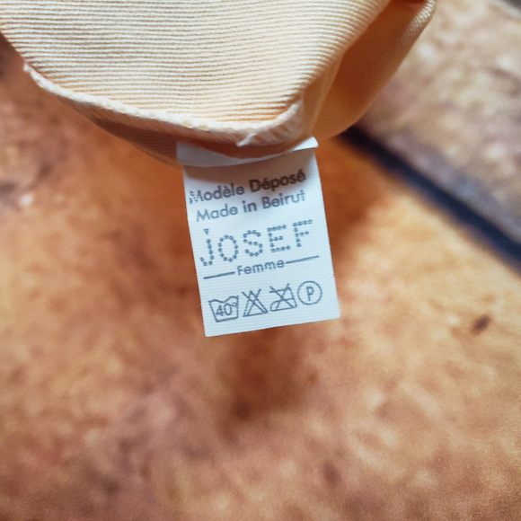 Women's Josef Hemme Capri Pants Sz M | Peach - Picture 5 of 6